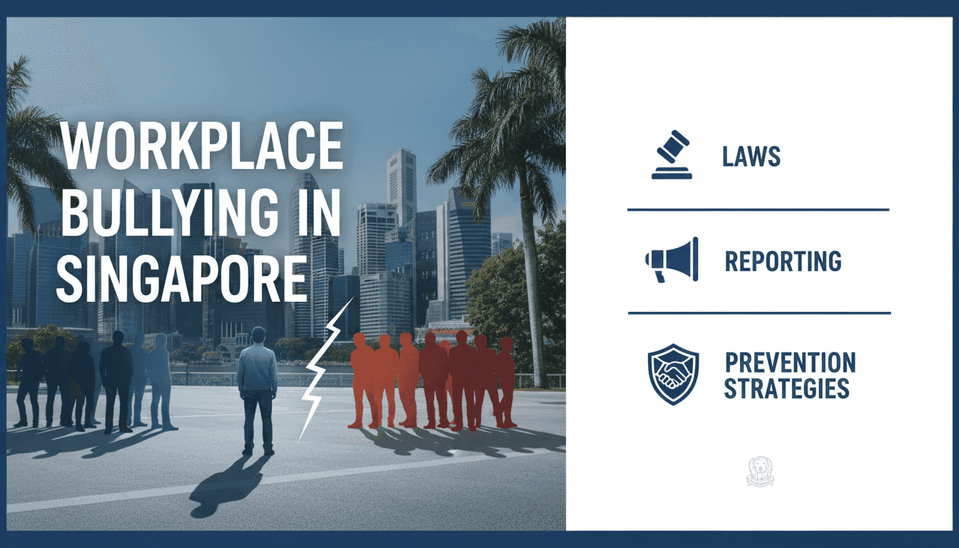 Workplace Bullying in Singapore: Laws, Reporting & Prevention Strategies