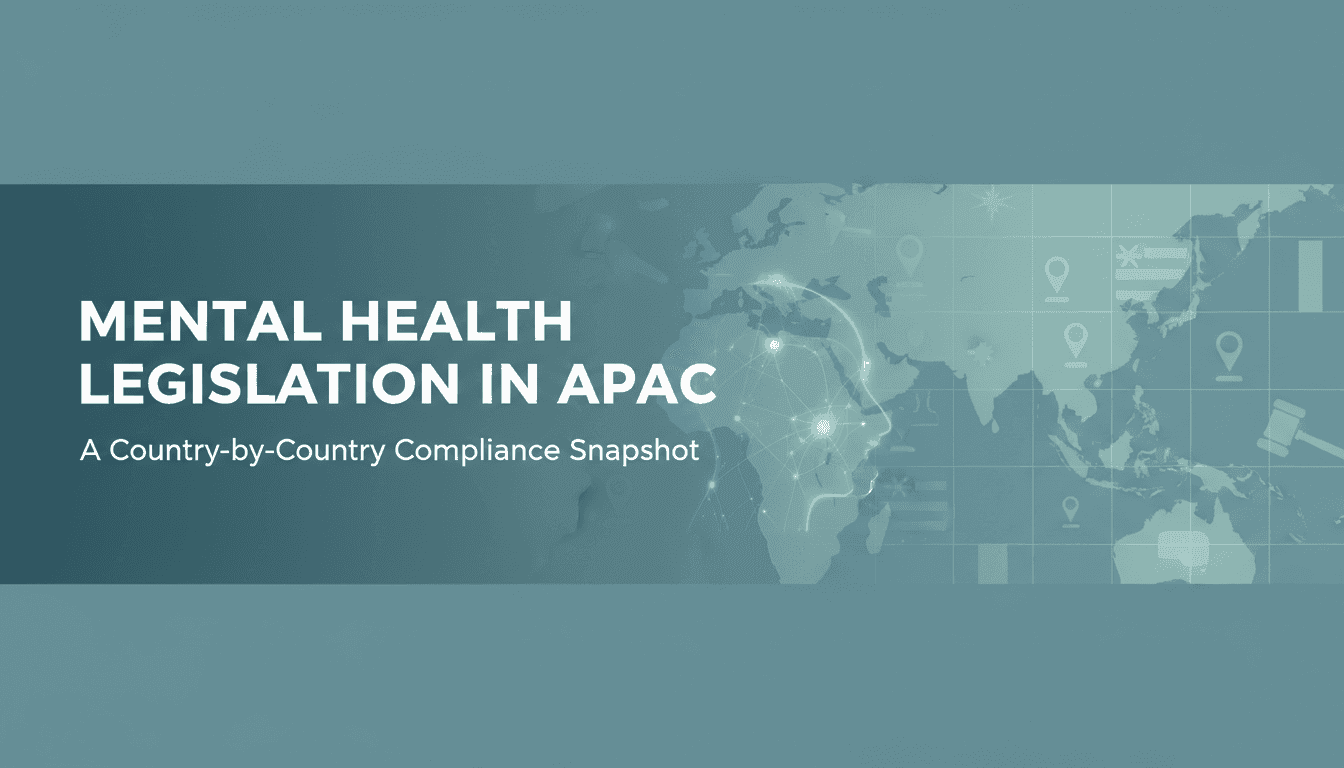 Mental Health Legislation in APAC: A Country-by-Country Compliance Snapshot