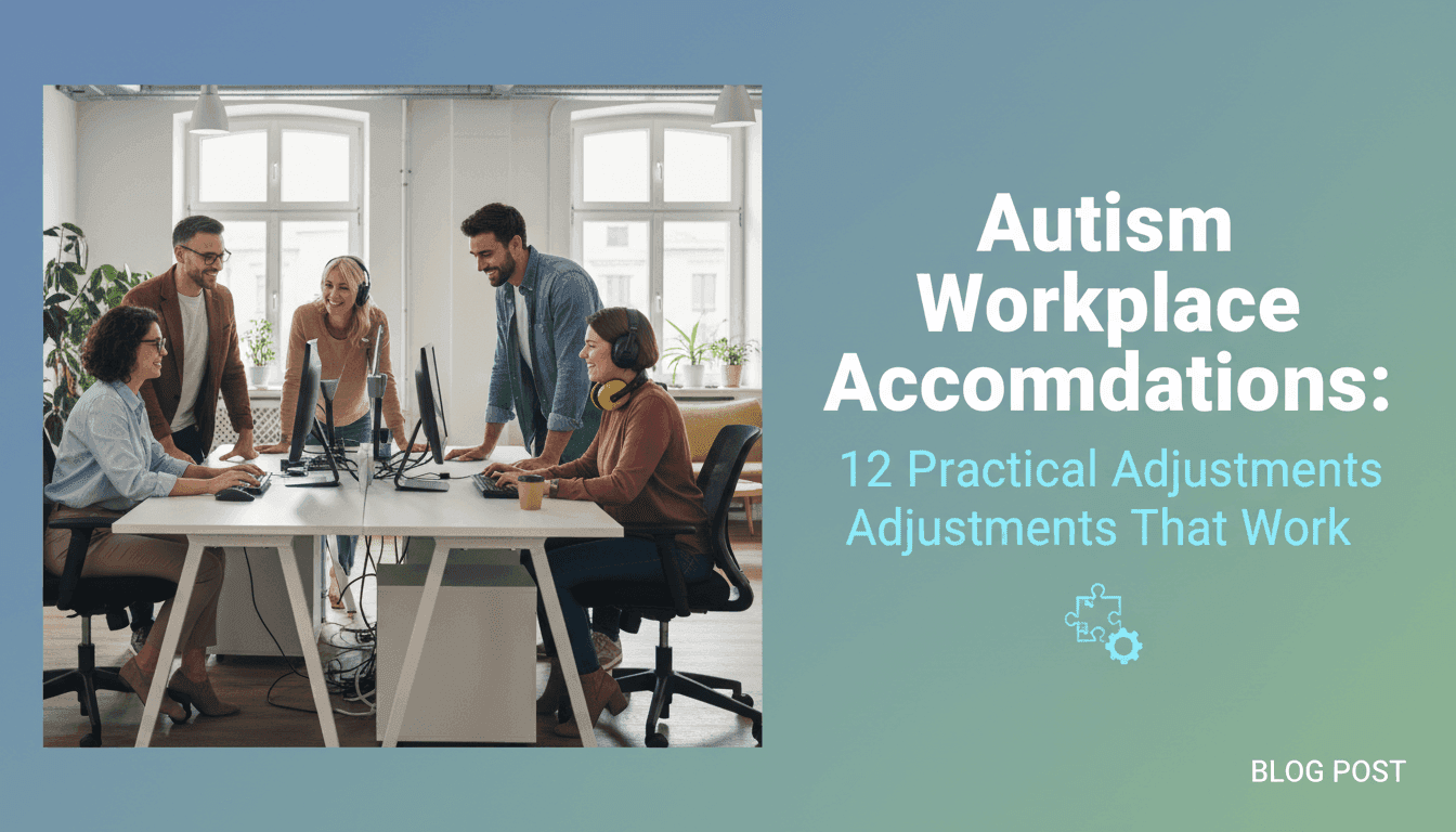 Autism Workplace Accommodations: 12 Practical Adjustments That Work