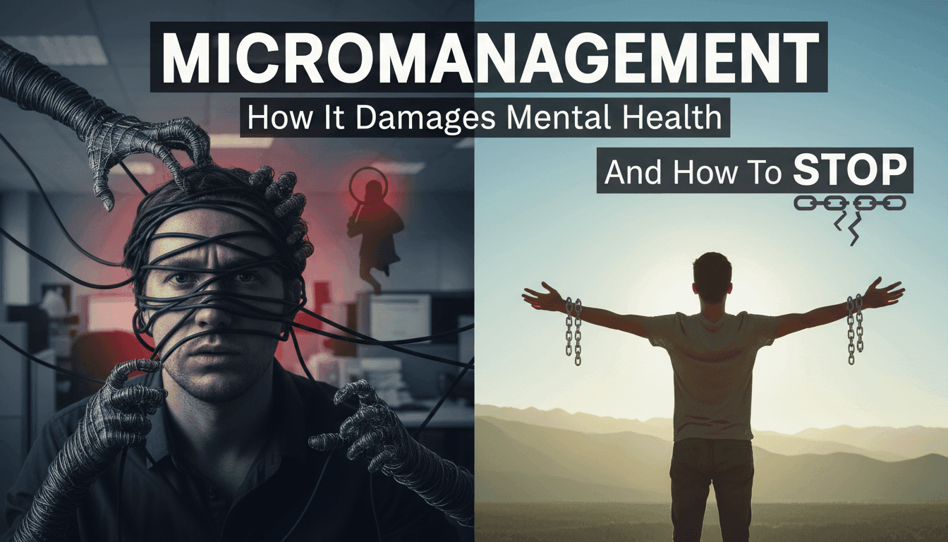 Micromanagement: How It Damages Mental Health and How to Stop