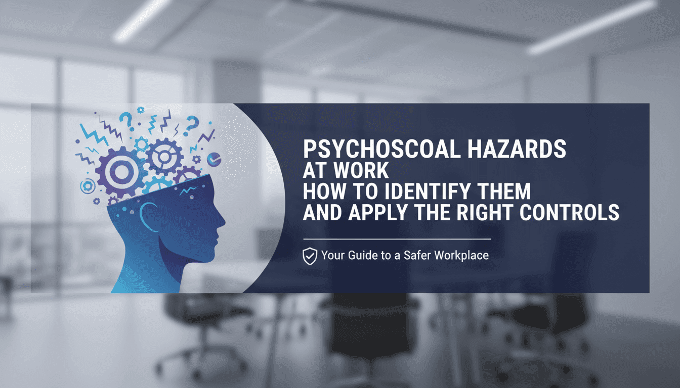 Psychosocial Hazards at Work: How to Identify Them and Apply the Right Controls