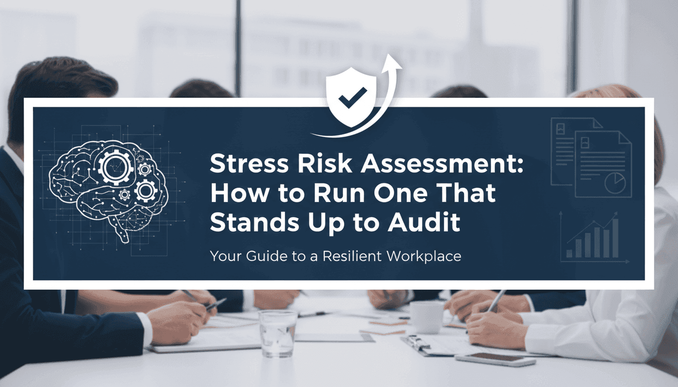 Stress Risk Assessment: How to Run One That Stands Up to Audit