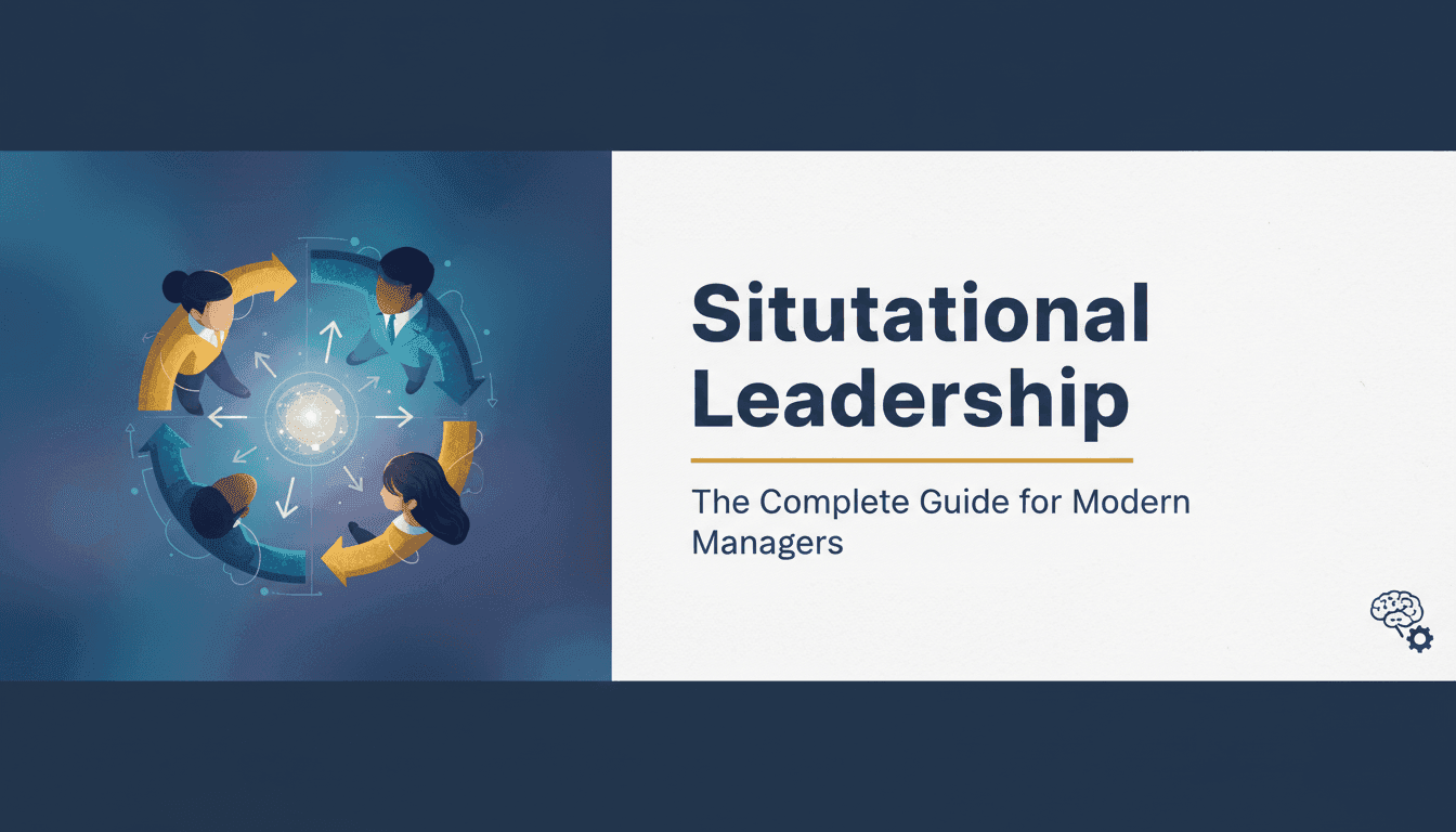 Situational Leadership: The Complete Guide for Modern Managers