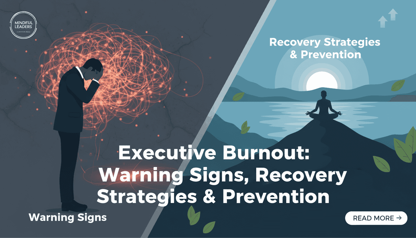 Executive Burnout: Warning Signs, Recovery Strategies & Prevention