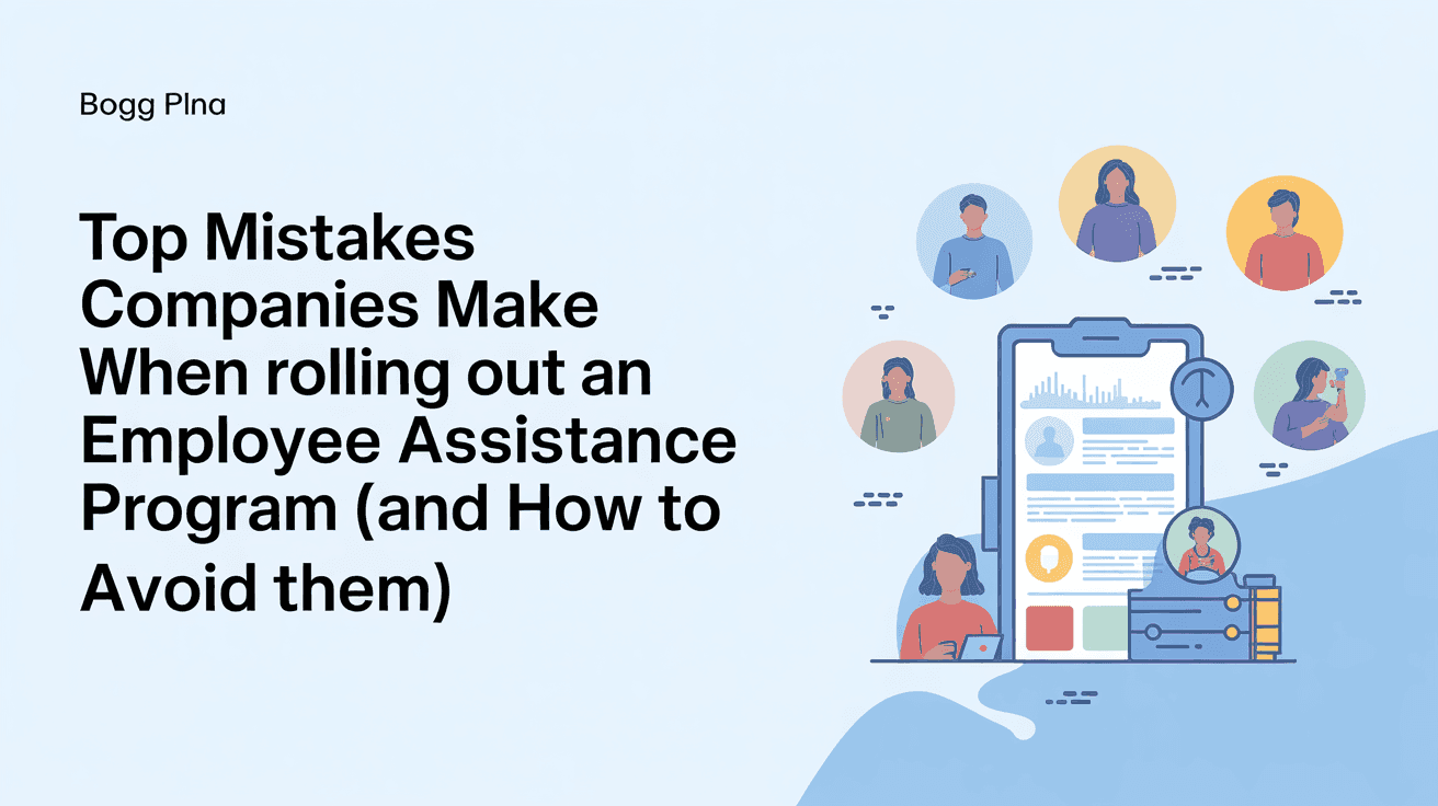 Top Mistakes Companies Make When Rolling Out an Employee Assistance Program (and How to Avoid Them)