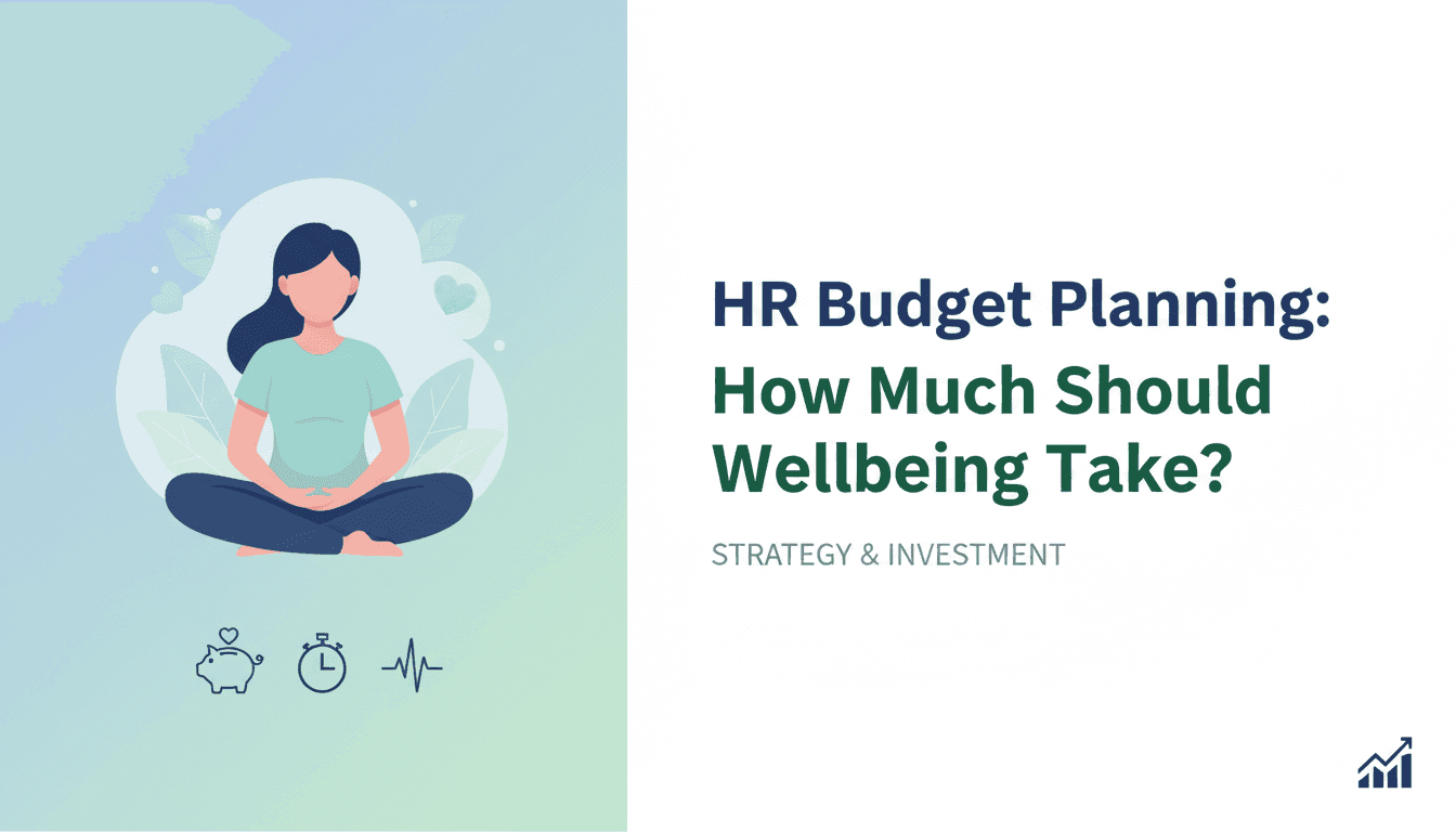 HR Budget Planning: How Much Should Wellbeing Take?