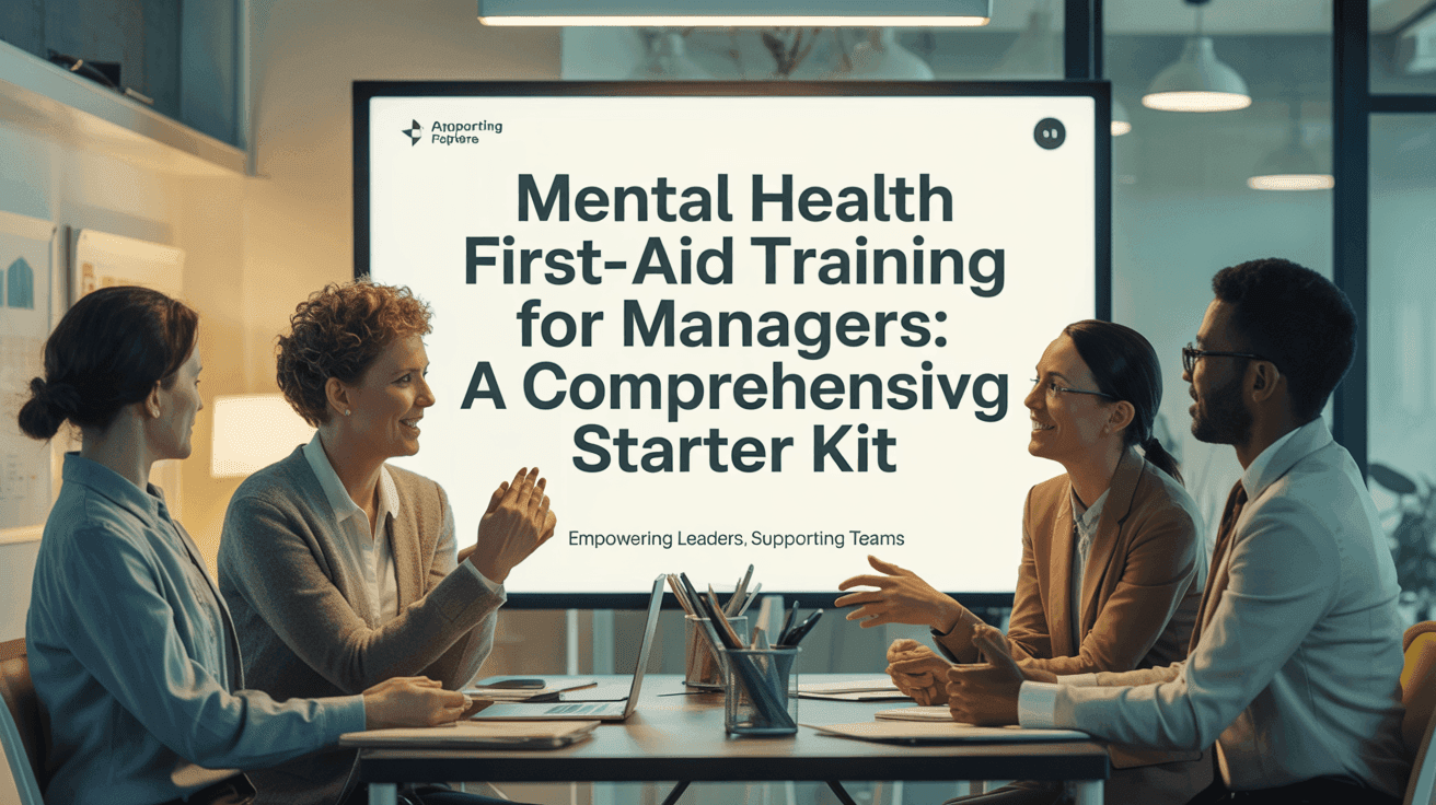 Mental Health First-Aid Training for Managers: A Comprehensive Starter Kit