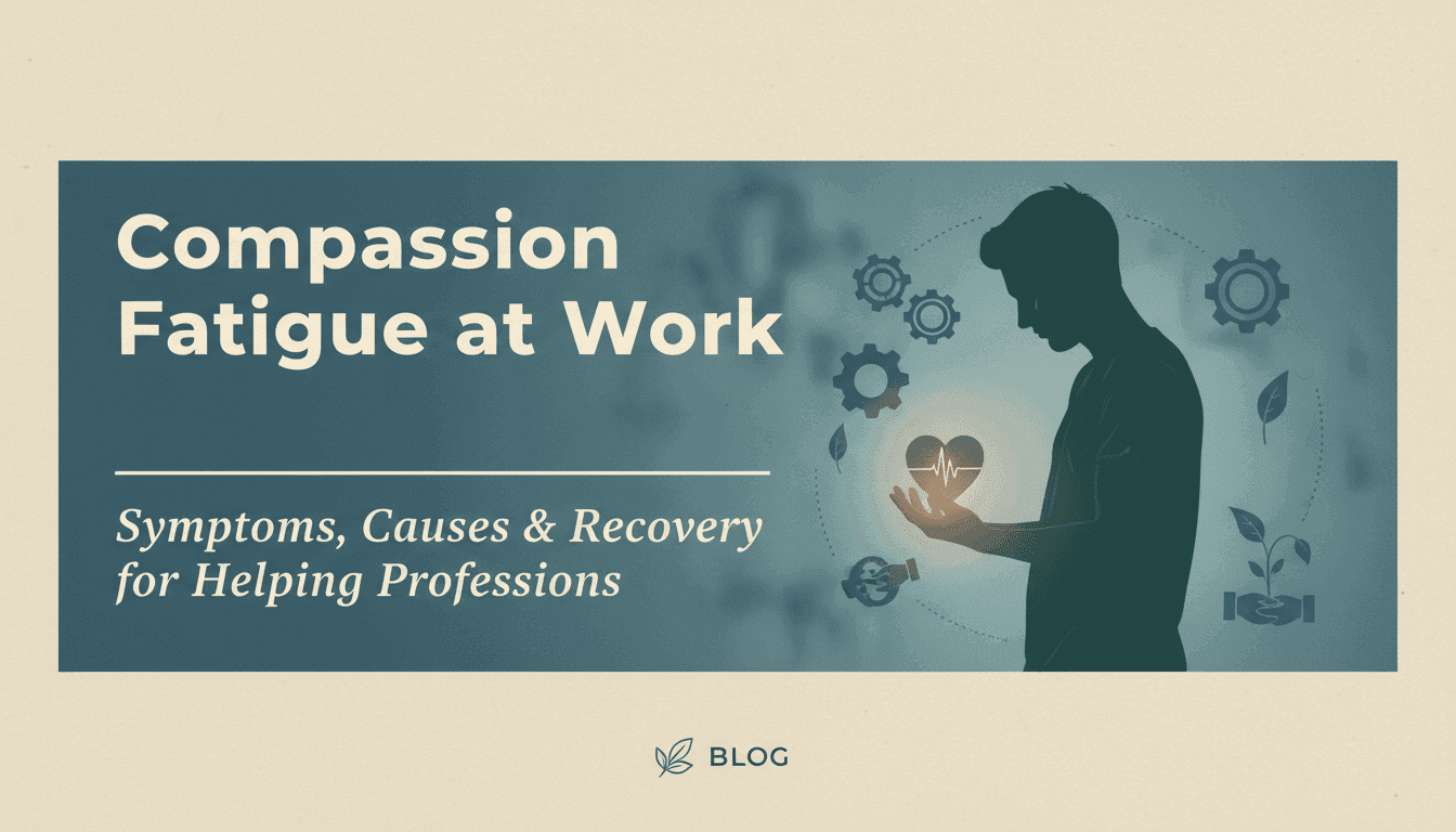 Compassion Fatigue at Work: Symptoms, Causes & Recovery for Helping Professions