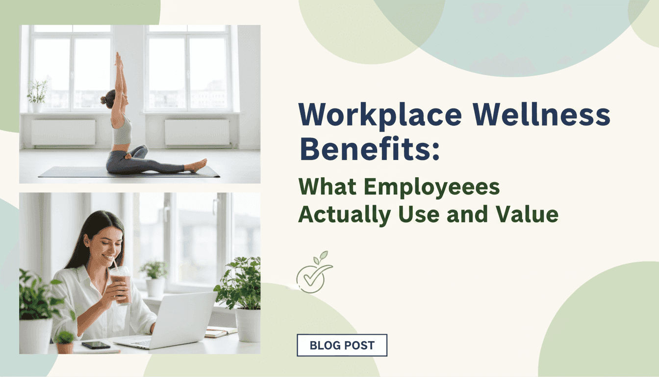Workplace Wellness Benefits: What Employees Actually Use and Value