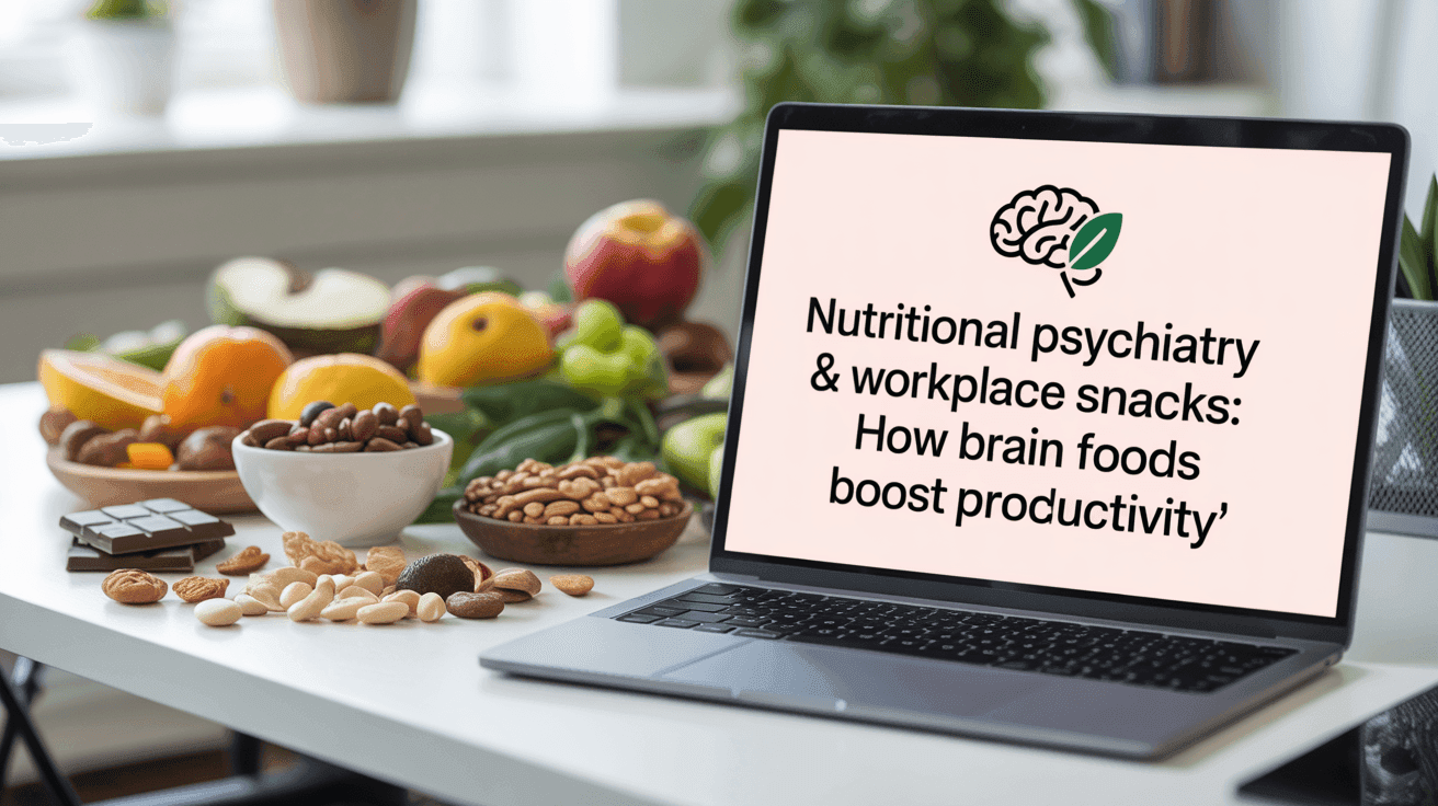 Nutritional Psychiatry & Workplace Snacks: How Brain Foods Boost Productivity