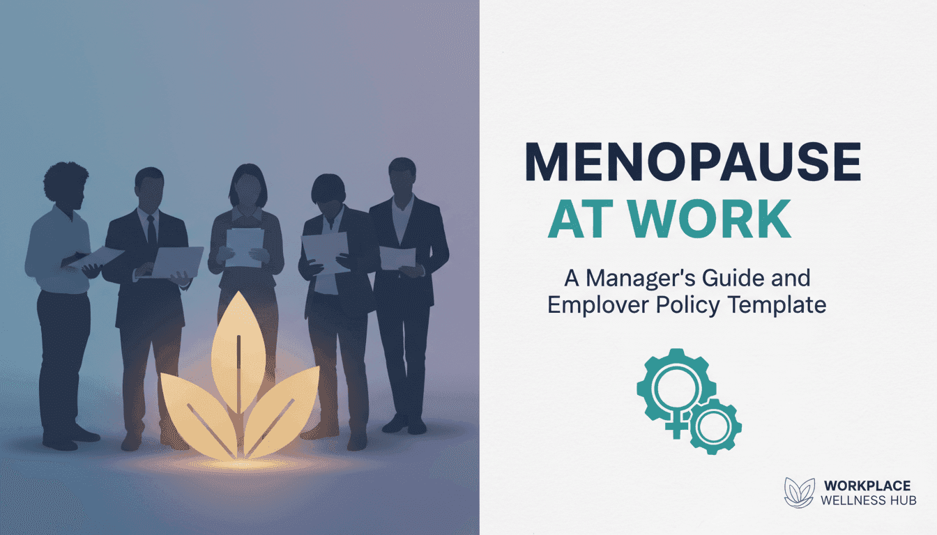 Menopause at Work: A Manager's Guide and Employer Policy Template