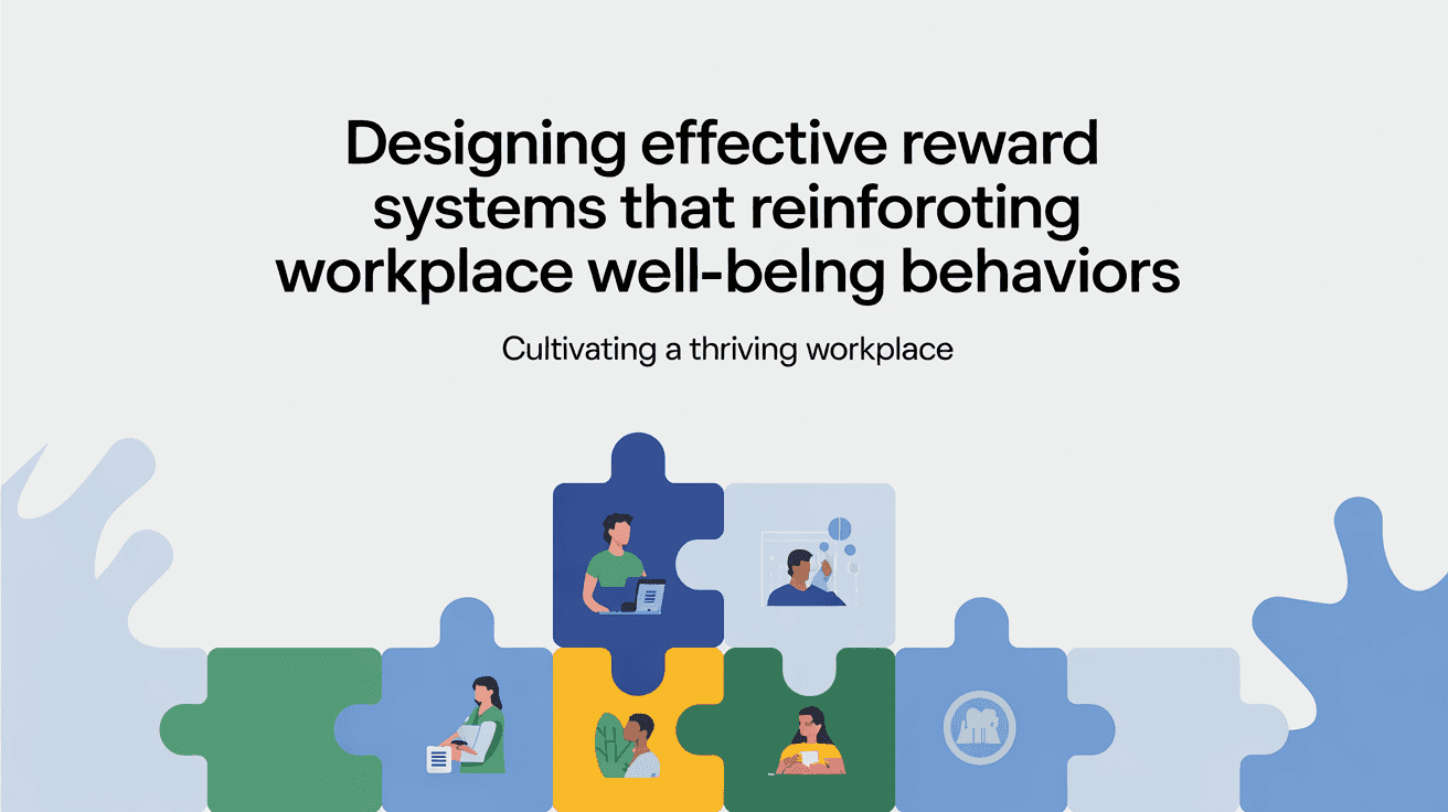 Designing Effective Reward Systems That Reinforce Workplace Well-being Behaviors