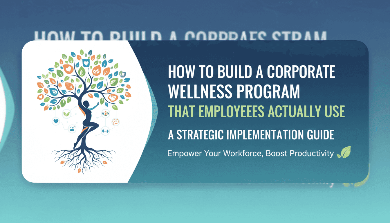 How to Build a Corporate Wellness Program That Employees Actually Use: A Strategic Implementation Guide