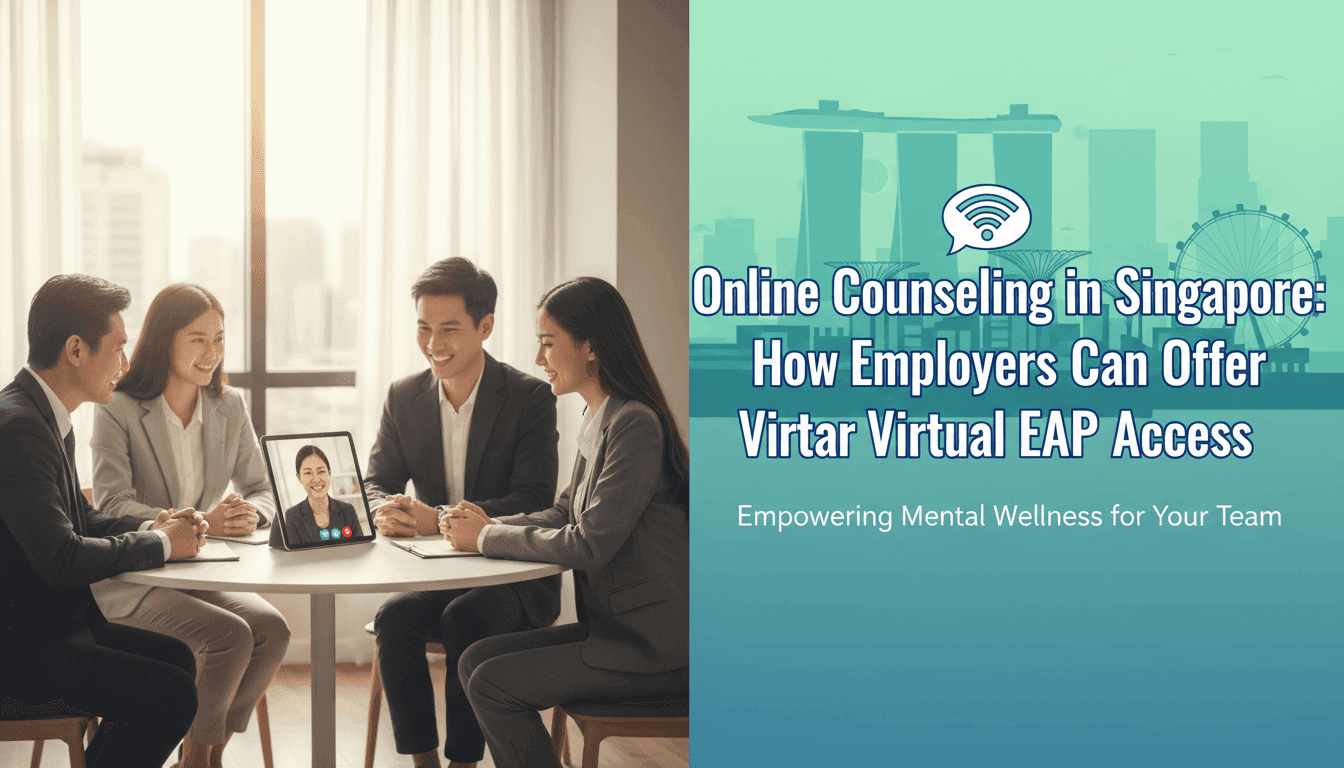 Online Counselling in Singapore: How Employers Can Offer Virtual EAP Access