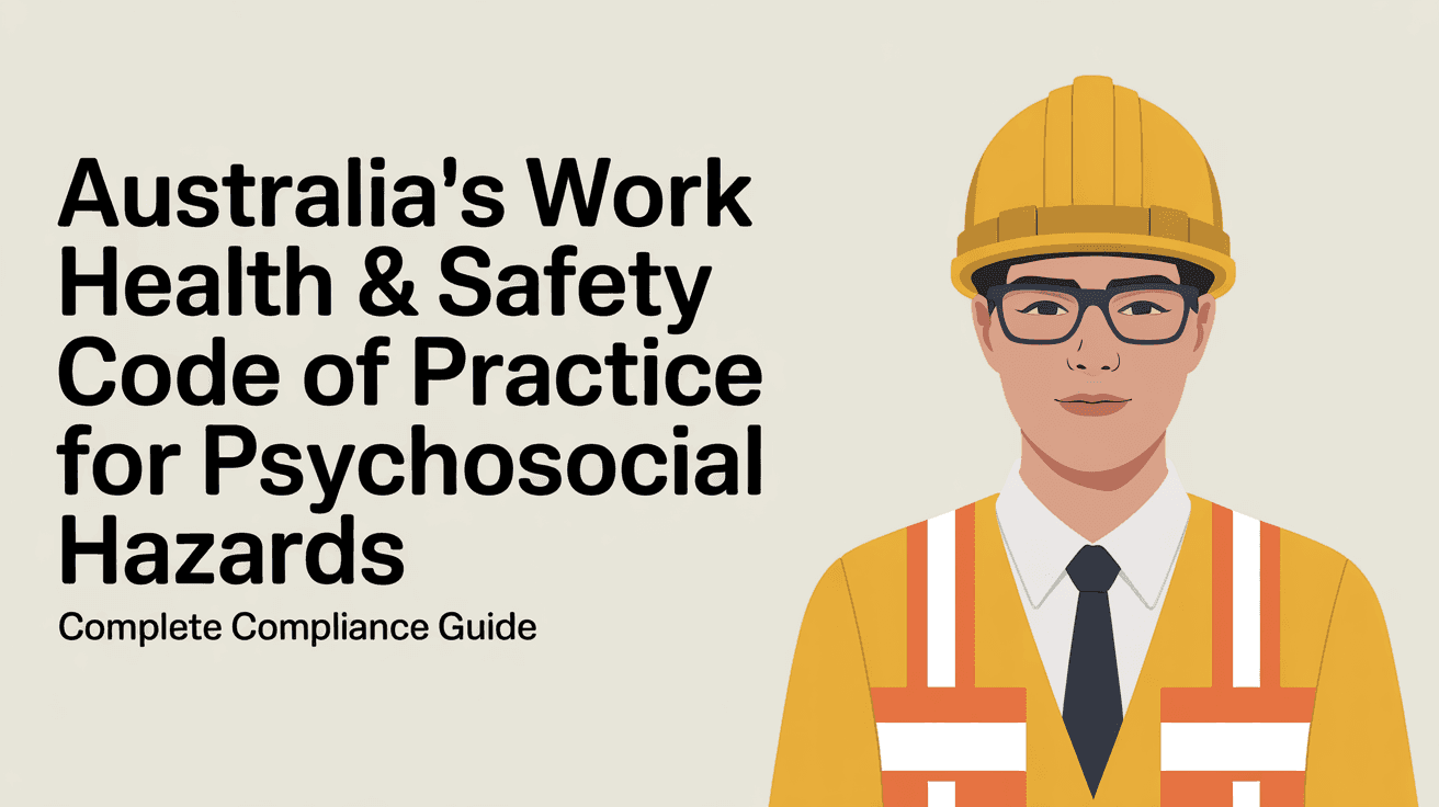 Australia's Work Health & Safety Code of Practice for Psychosocial Hazards: Complete Compliance Guide