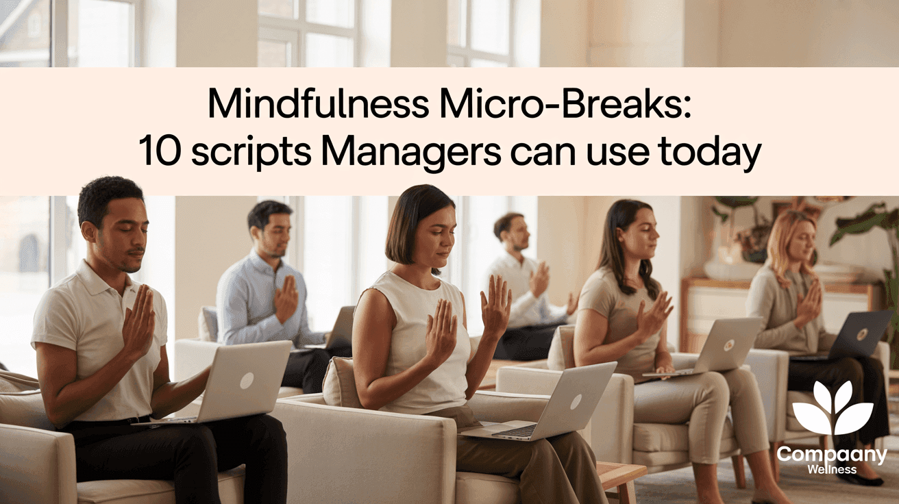 Mindfulness Micro-Breaks: 10 Scripts Managers Can Use Today