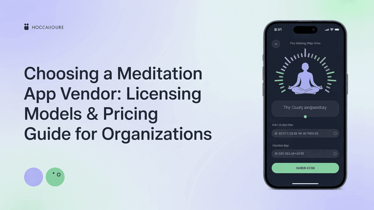 Choosing a Meditation App Vendor: Licensing Models & Pricing Guide for Organizations