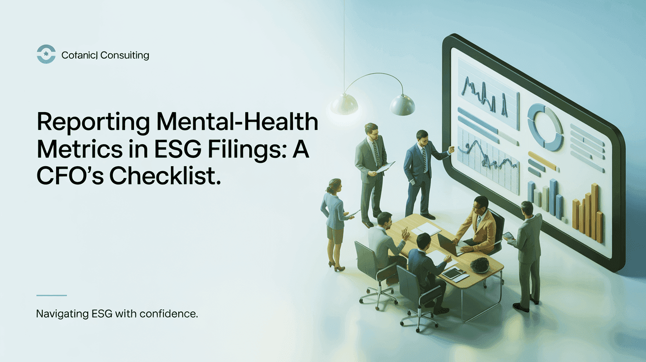Reporting Mental-Health Metrics in ESG Filings: A CFO's Checklist