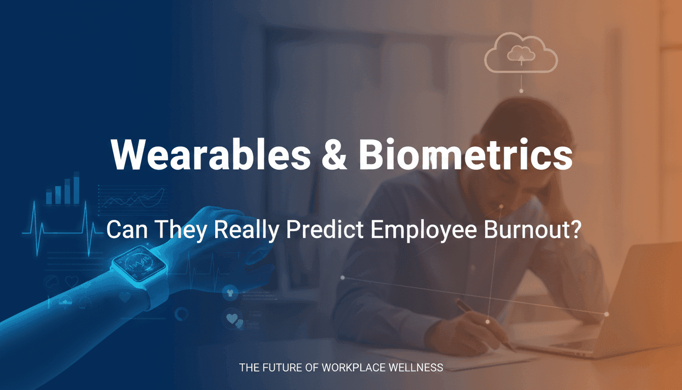 Wearables & Biometrics: Can They Really Predict Employee Burnout?